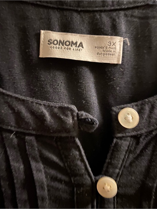 Sonoma Dresses & Skirts - Sonoma Black sleeveless dress with pockets